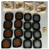 (16) Rare Coin Coasters (4 Bags)