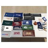 (20+) Vinyl Bank Bags & Coin Pouches