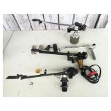(4) Turntable Tone Arms & Cartridge Parts