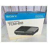 Sony Cassette Recorder TCM-818 New Old Stock