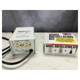 Wheel Installation Kit; 3-Stage Power Conditioner