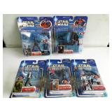 (5) Star Wars Figures Sealed Attack of the Clones
