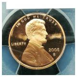 2008 S PENNY 1C PR69RD DCAM PCGS