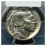 1937 Buffalo Nickel 5C MS66 PCGS