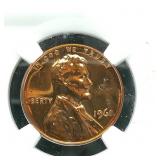 1961 PENNY 1C PF67RD NGC