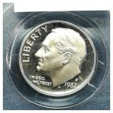 1982 S Dime 10c PR69 PCGS DCAM