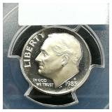 1983 S Dime 10c PR69 PCGS DCAM
