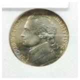 1996 P Jefferson Nickel 5C MS70 SGS