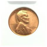 1956 PENNY 1C MS66RD NGC