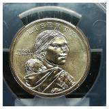 2011 P Sacagawea $1 MS67 ANACS First Day of Issue