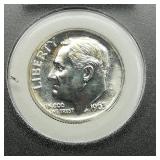 1963 Dime 10c GEM PR69 Gem Grading