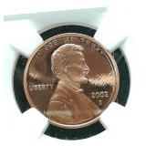 2002 S ULTRA CAMEO PENNY 1C PF69RD GNC