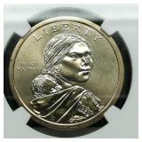 2019 P Sacagawea $1 MS67 NGC Mary Golda Ross