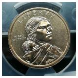 2019 D Sacagawea $1 MS69 ANACS First Day Issue