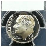 1999 S Dime 10c PR69 PCGS DCAM