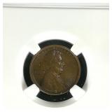 1909 Penny 1c MS62 NGC