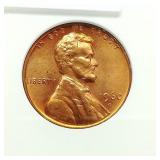 1960 D LARGE DATE PENNY 1C MS63RD ANACS