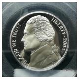 2004 S Jeff. Nickel 5C PR69 DCAM PCGS PEACE MEDAL