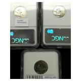 (3) 2005 P&D Jeff. Nickels Bison, Ocean View