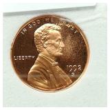 1992 S PENNY 1C PR70 CAM SGS