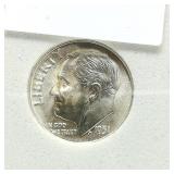 1951 D Dime 10c MS70 SGS