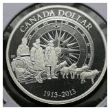 2013 Canada $1 Silver Coin Expedition .81 oz.