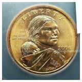 2000 P Sacagawea $1 MS67 ICG