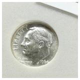 1964 D Dime 10c MS70 SGS