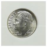 1950 Dime 10c MS66 NGC