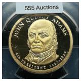 2008 S JQA $1 PF70 ANACS DCAM First Strike