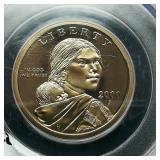 2000 S Sacagawea $1 PR69 PCGS DCAM