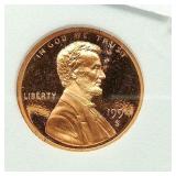 1994 S PENNY 1C SGS