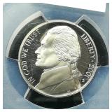 2001 S Jefferson Nickel 5C PR69 DCAM PCGS