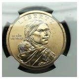 2009 P SMS Sacagawea $1 MS67 NGC Great Law