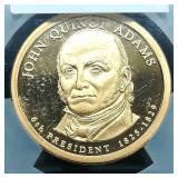 2008 S John Quincy Adams $1 PR69 ICG DCAM