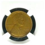 1932 PENNY 1C MS62BN NGC