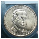 2014 P Coolidge $1 MS67 ANACS First Day of Issue