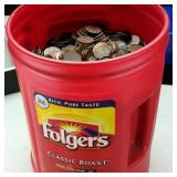 26 lbs of Pennies Unsorted Mixed Wheat & Later