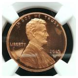2019 W FIRST 'W' MINT PENNY 1C PF69RD ULTRA CAMEO