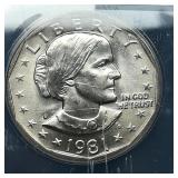 1981 S Susan B Anthony $1 MS65 ANACS