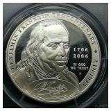 2006 P Franklin $1 MS69 PCGS DCAM Founding Father