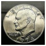 1974 S Eisenhower $1 UNGRADED NGC GENUINE PROOF