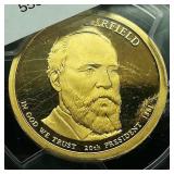 2011 S Garfield $1 PR69 PCGS DCAM First Strike