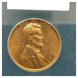 1960 D LARGE DATE PENNY 1C MS64RD ANACS