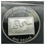 2006 P Franklin $1 PR70 ICG DCAM Scientist
