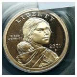 2001 S Sacagawea $1 PR69 PCGS DCAM