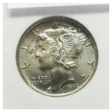1943 S MERCURY DIME 10C MS65 NGC