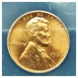 1966 PENNY 1C SP67RD ANACS