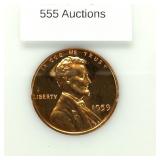 1959 PENNY 1C PR67 PCI