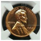 1962 PENNY 1C PF68RF NGC